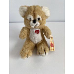 Kirby Koala Bear Plush Stuffed Animal‎ You’re Super Heart 1984 W/ Tag Vintage